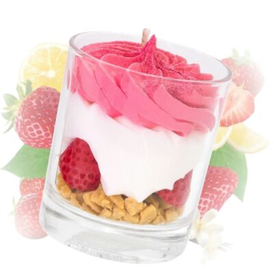 1 CANDELA ALLA FRAGOLA GOURMET - TOP UP