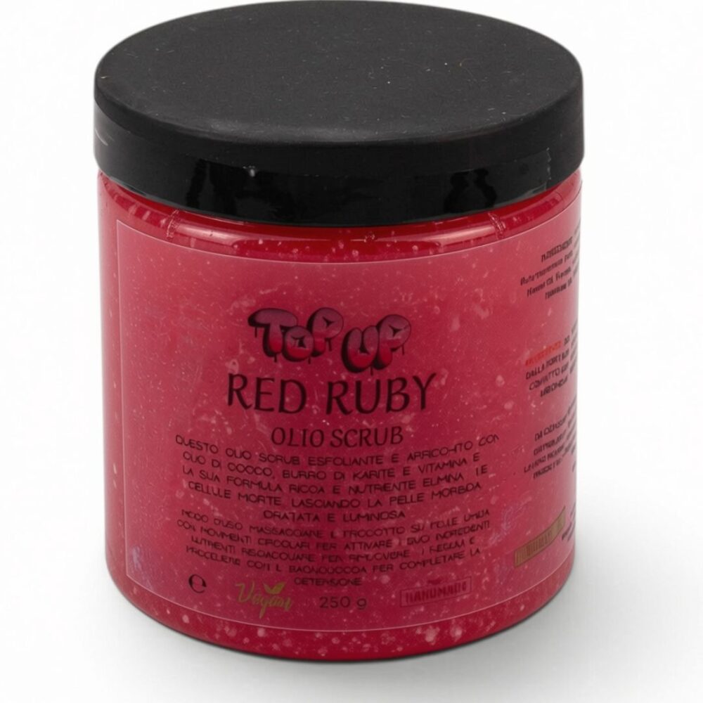 OLIO SCRUB RED RUBY- TOP UP