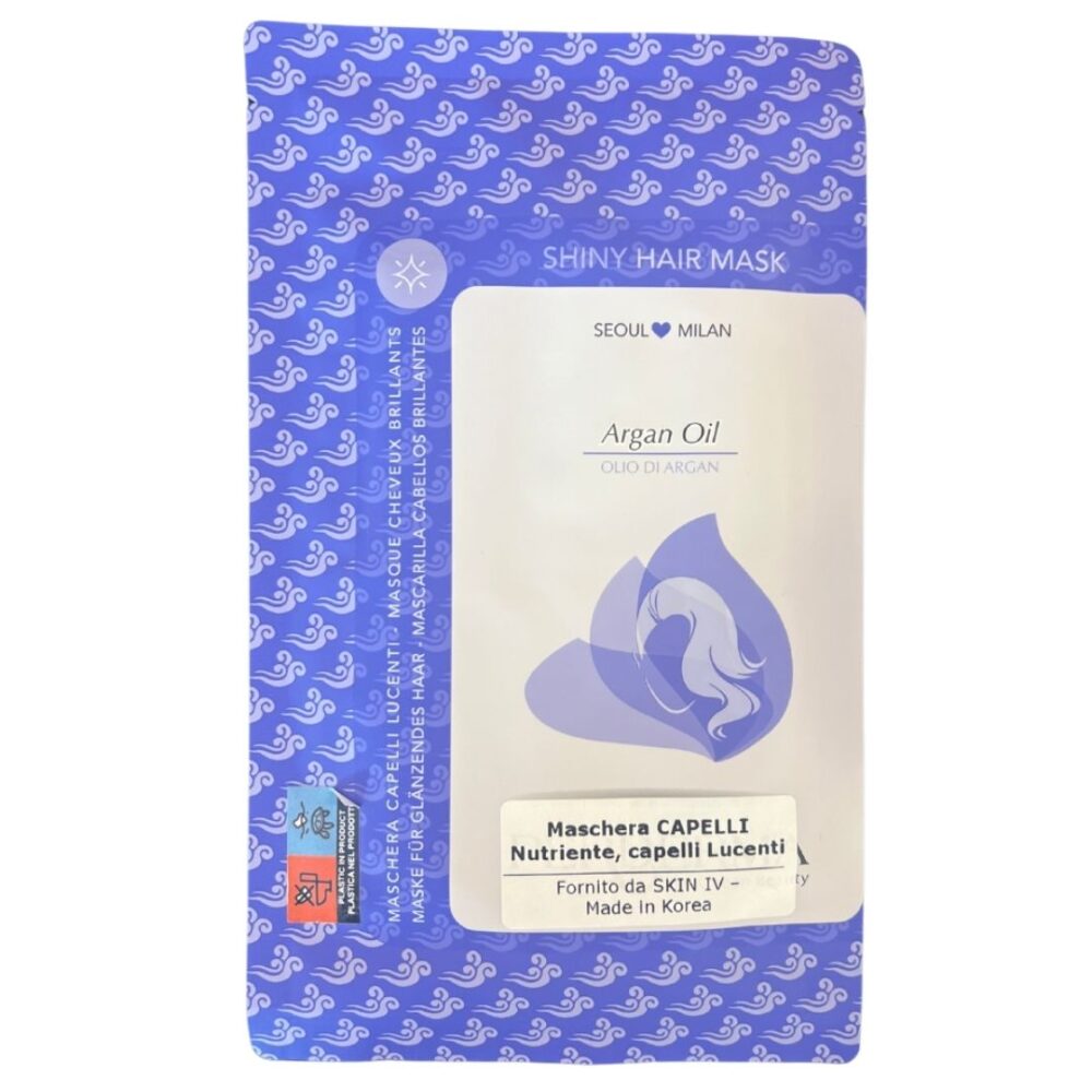 MASCHERA CAPELLI OLIO D'ARGAN MONOUSO - SKIN IV