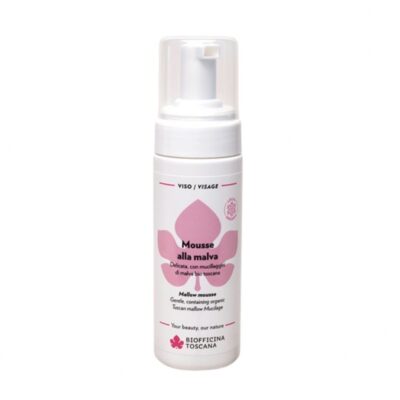 MOUSSE DETERGENTE ALLA MALVA - BIOFFICINA TOSCANA