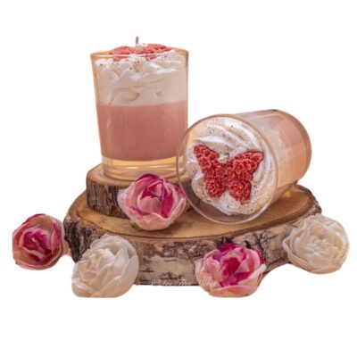 CANDELA GOURMET CON FARFALLA