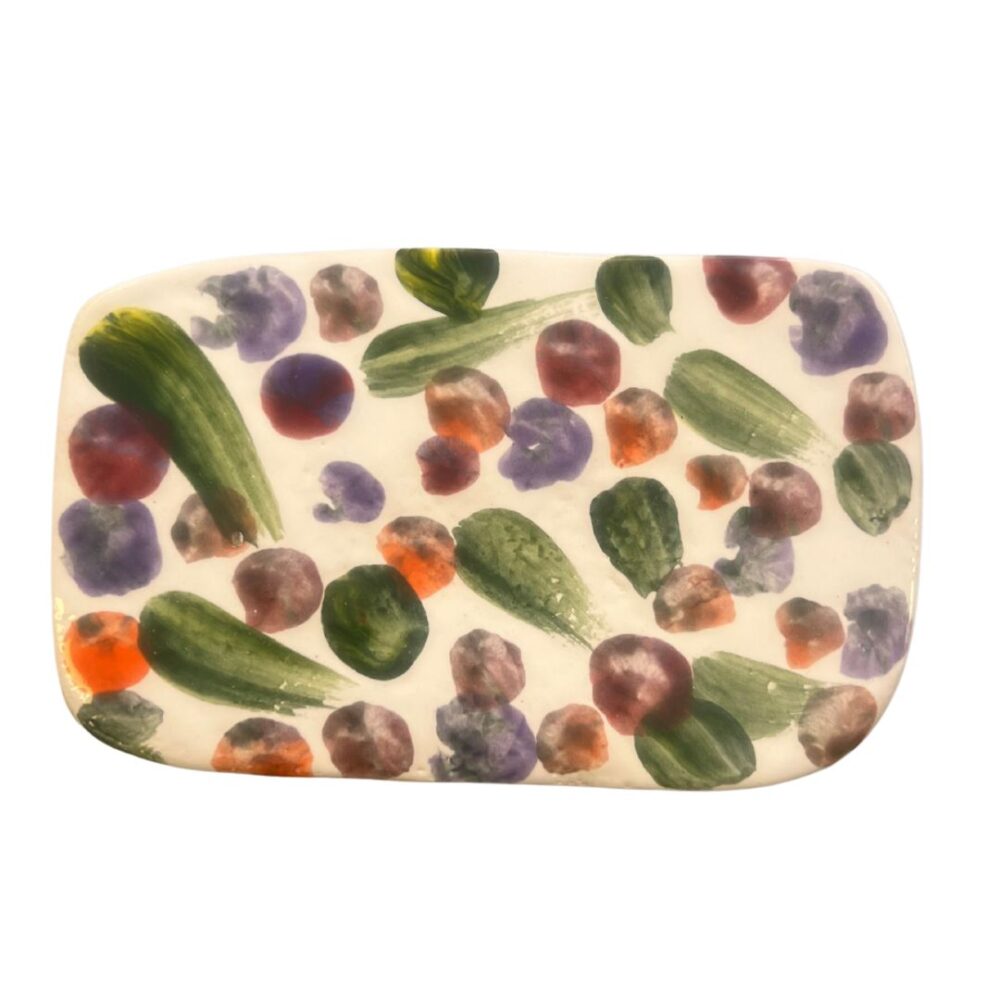 2 PORTA SAPONE IN CERAMICA BASIC - LAVENO
