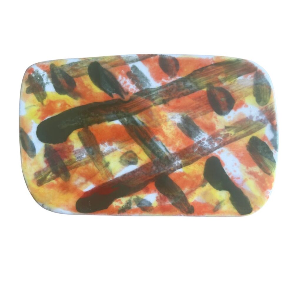 2 PORTA SAPONE IN CERAMICA BASIC - LAVENO