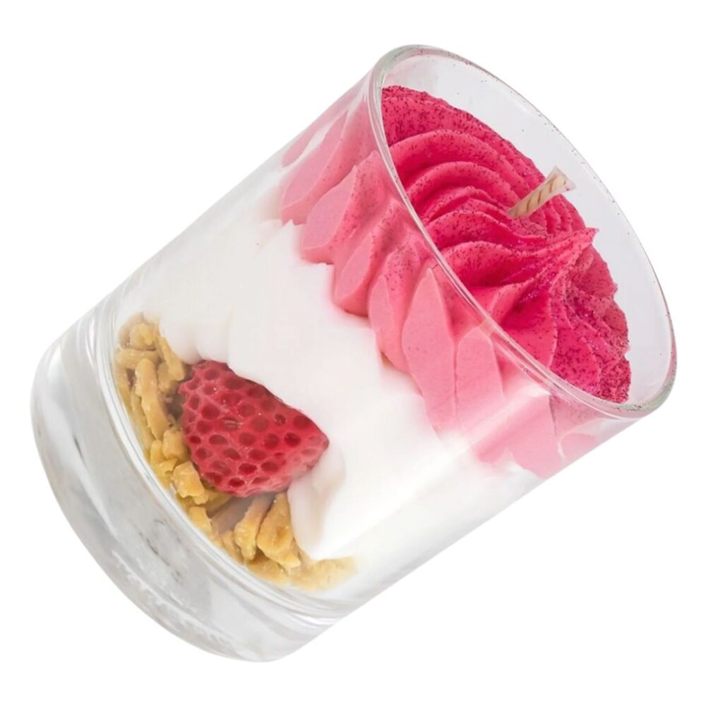 2 CANDELA ALLA FRAGOLA GOURMET - TOP UP