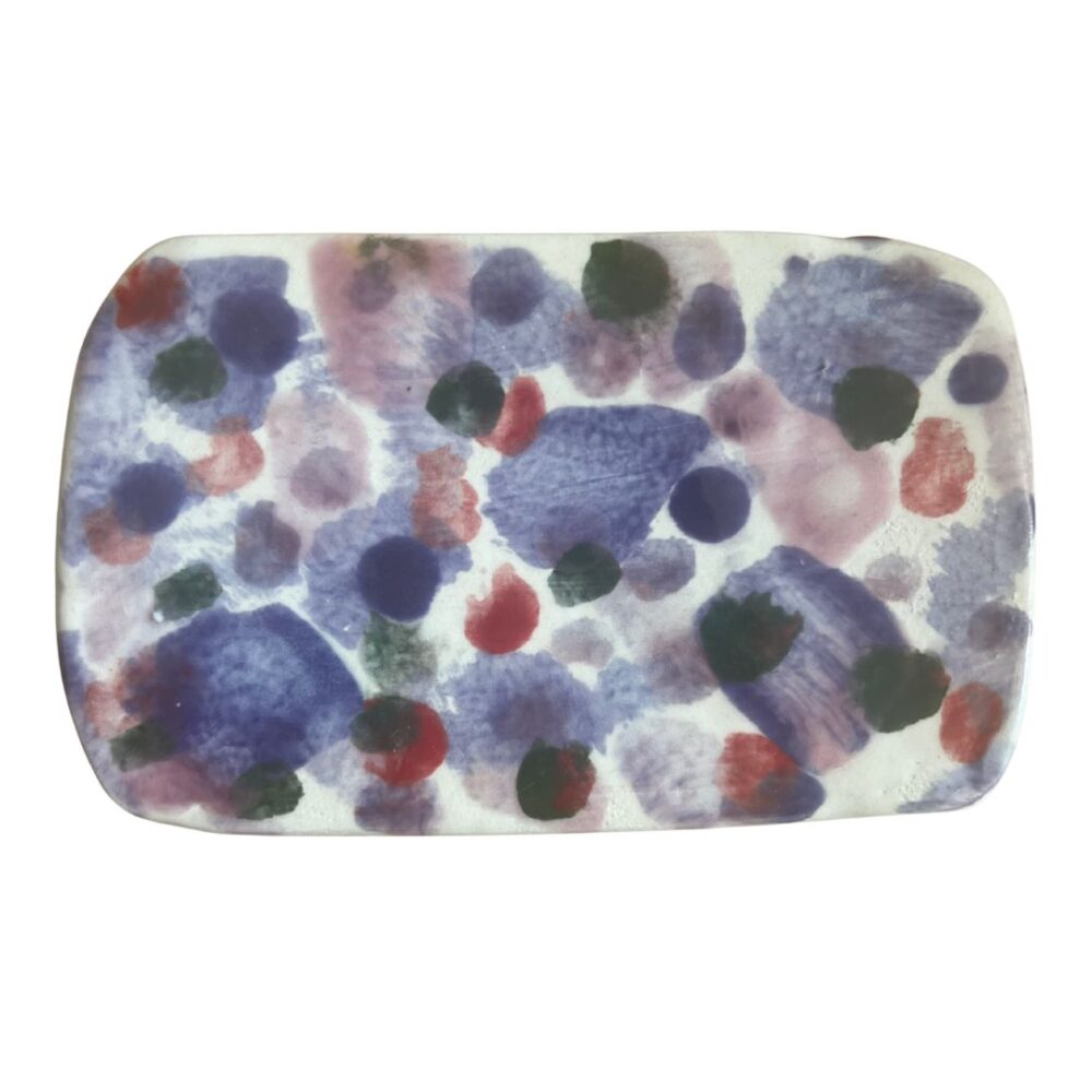 3 PORTA SAPONE IN CERAMICA BASIC - LAVENO