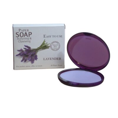SAPONE DI CARTA LAVANDA