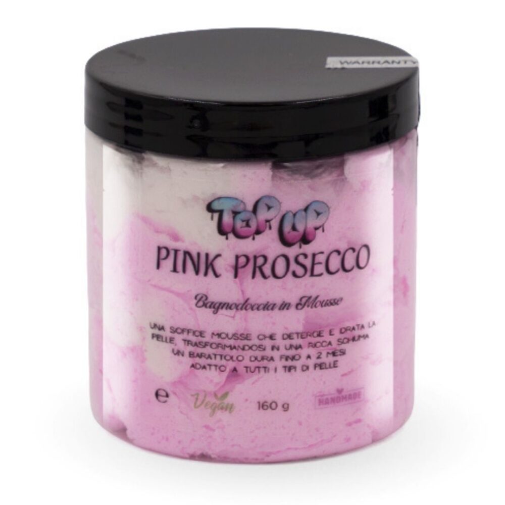 40 PINK PROSECCO BAGNODOCCIA IN MOUSSE - TOP UP