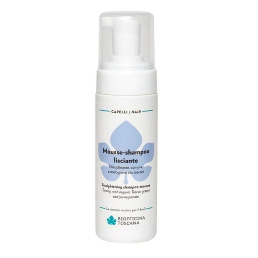 445.jpg SHAMPOO LISCIANTE IN MOUSSE - BIOFFICINA TOSCANA