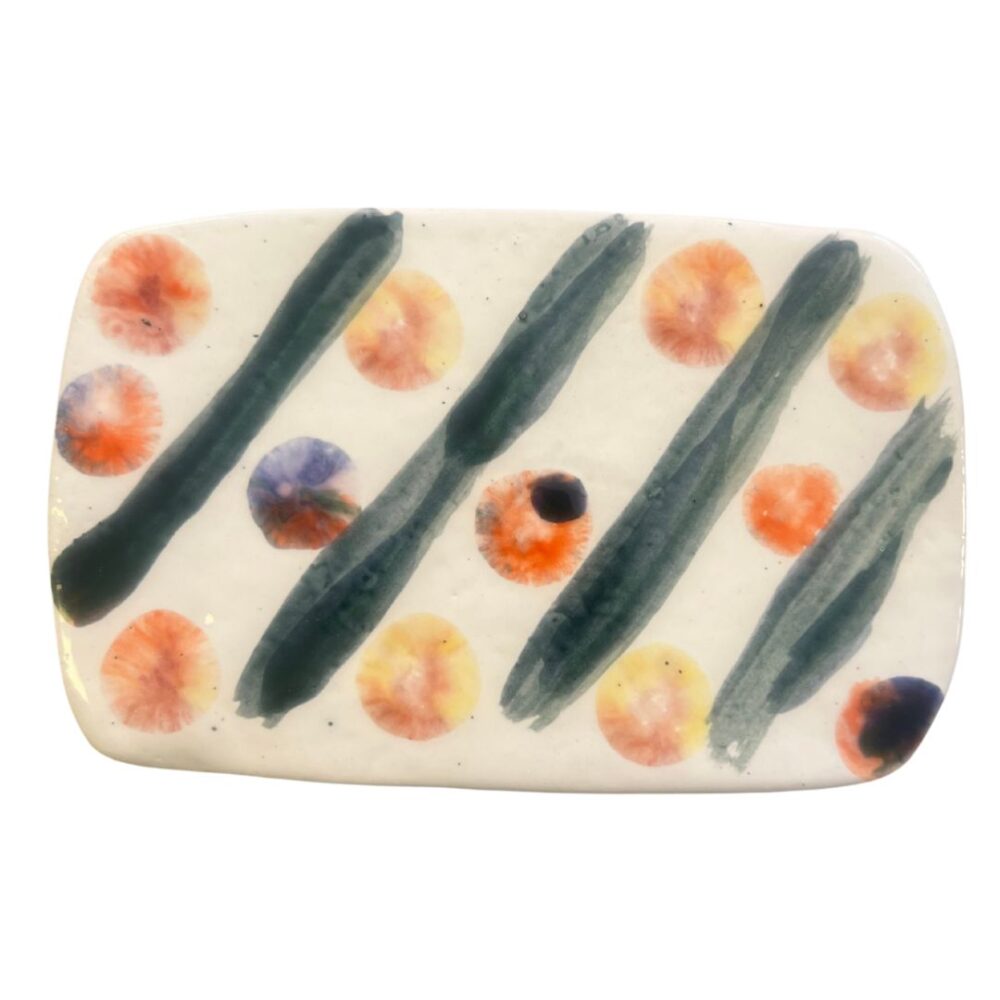 6 PORTA SAPONE IN CERAMICA BASIC - LAVENO