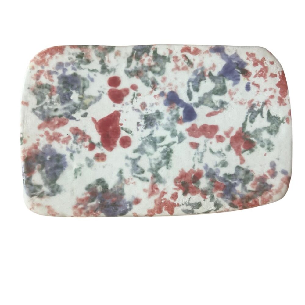 6 PORTA SAPONE IN CERAMICA BASIC - LAVENO