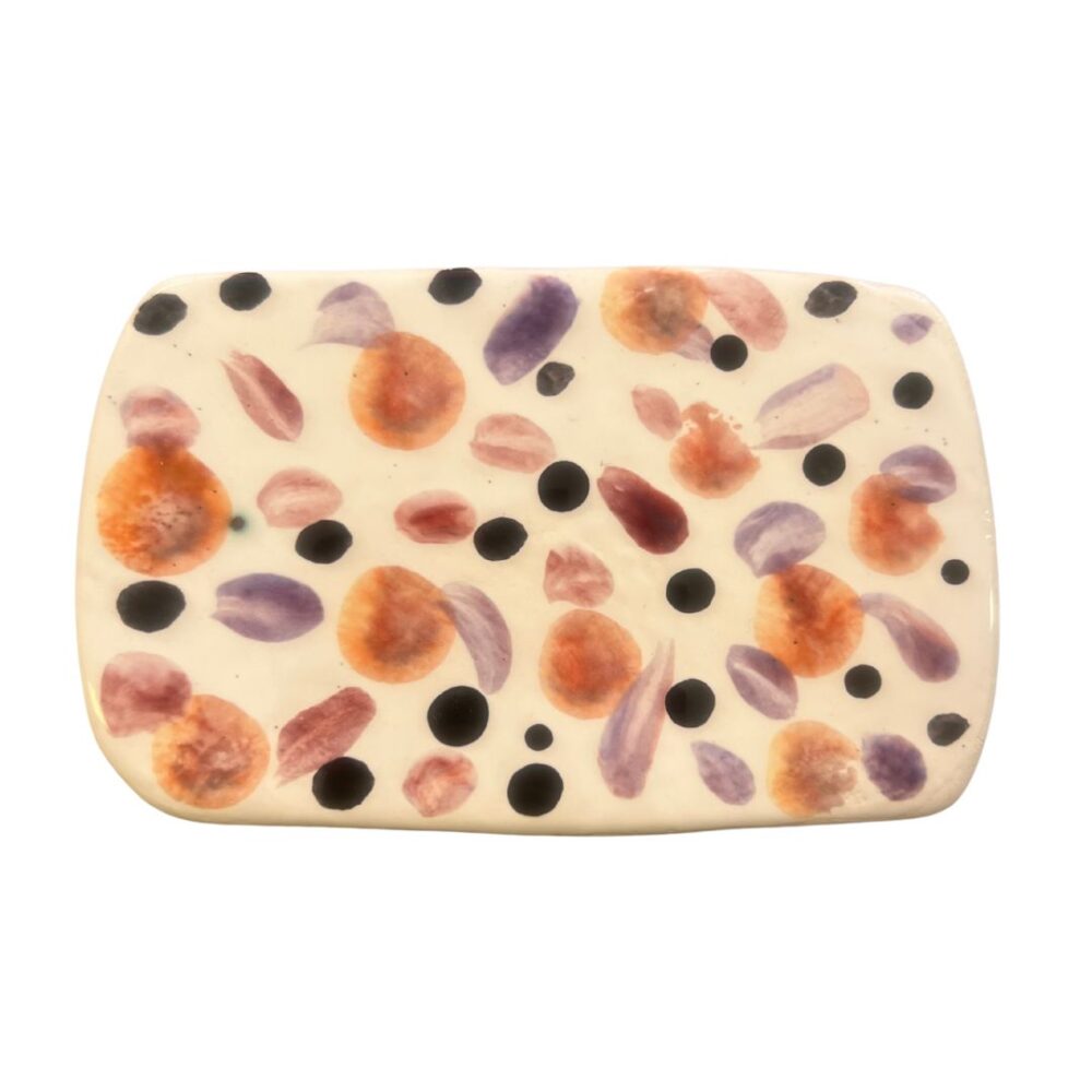 7 PORTA SAPONE IN CERAMICA BASIC - LAVENO