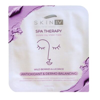 76-1.jpg MASCHERA VISO IN TESSUTO ARGILLA VIOLA