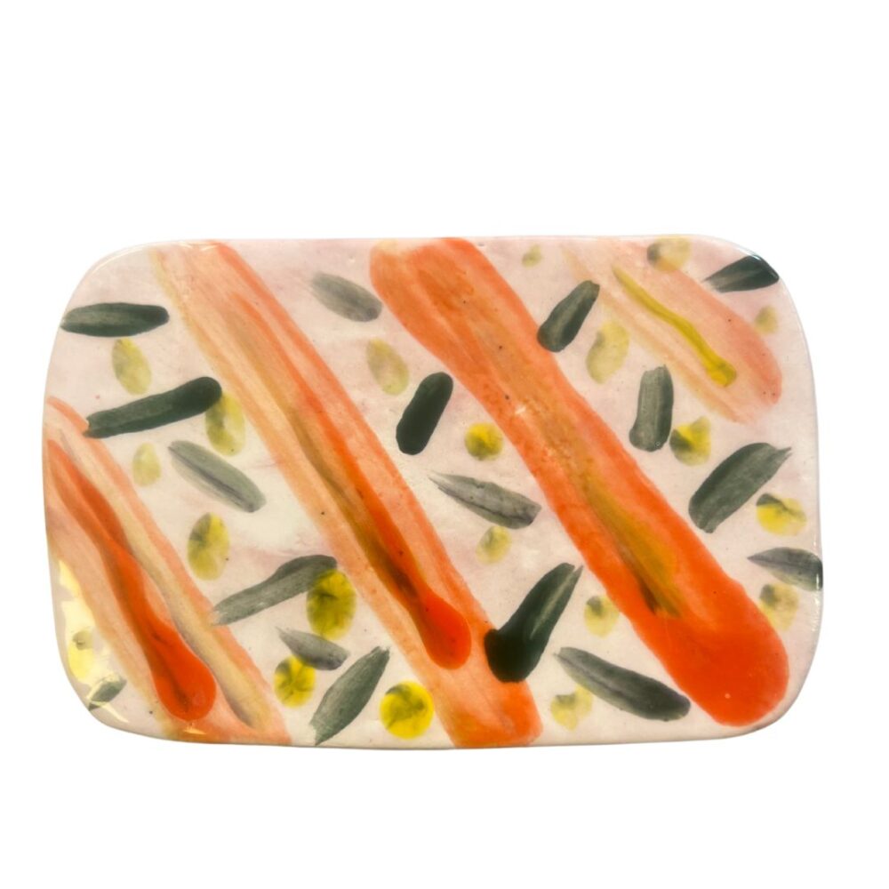 8 PORTA SAPONE IN CERAMICA BASIC - LAVENO