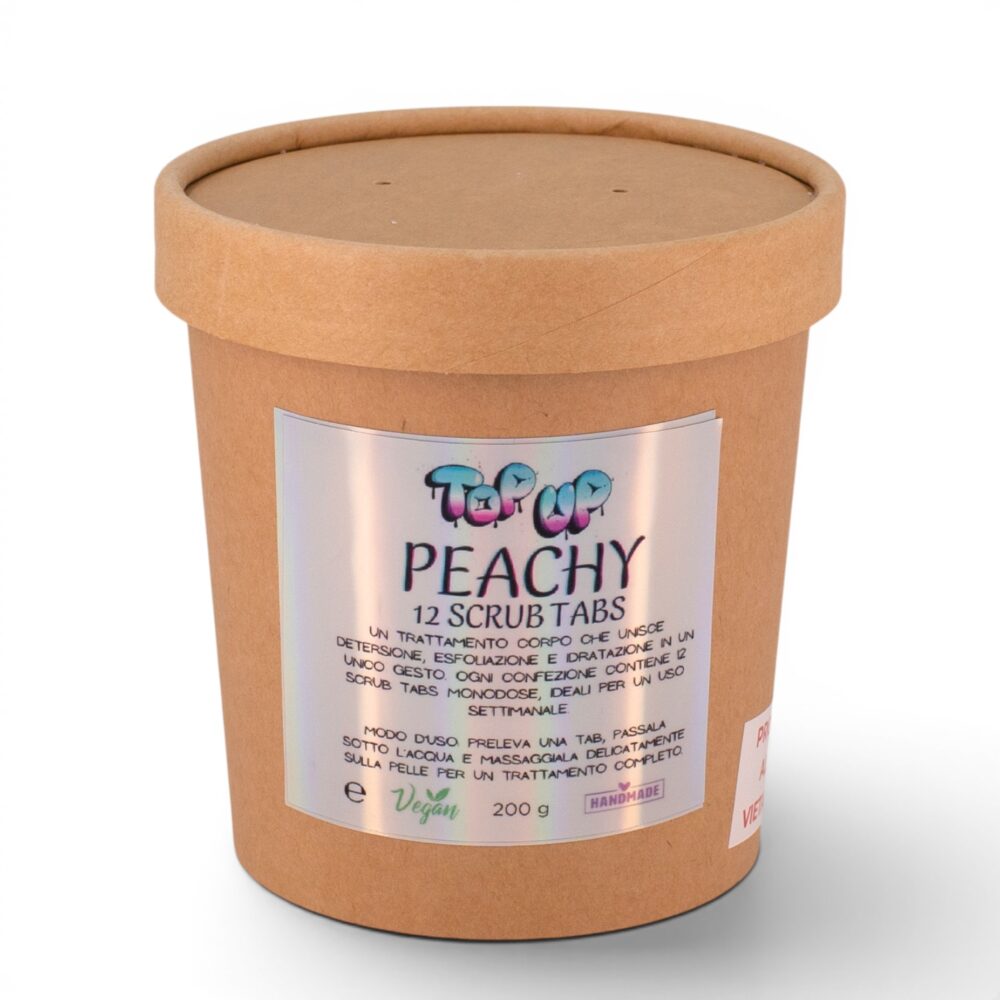 HKR02938 PEACHY - 12 SCRUB TABS