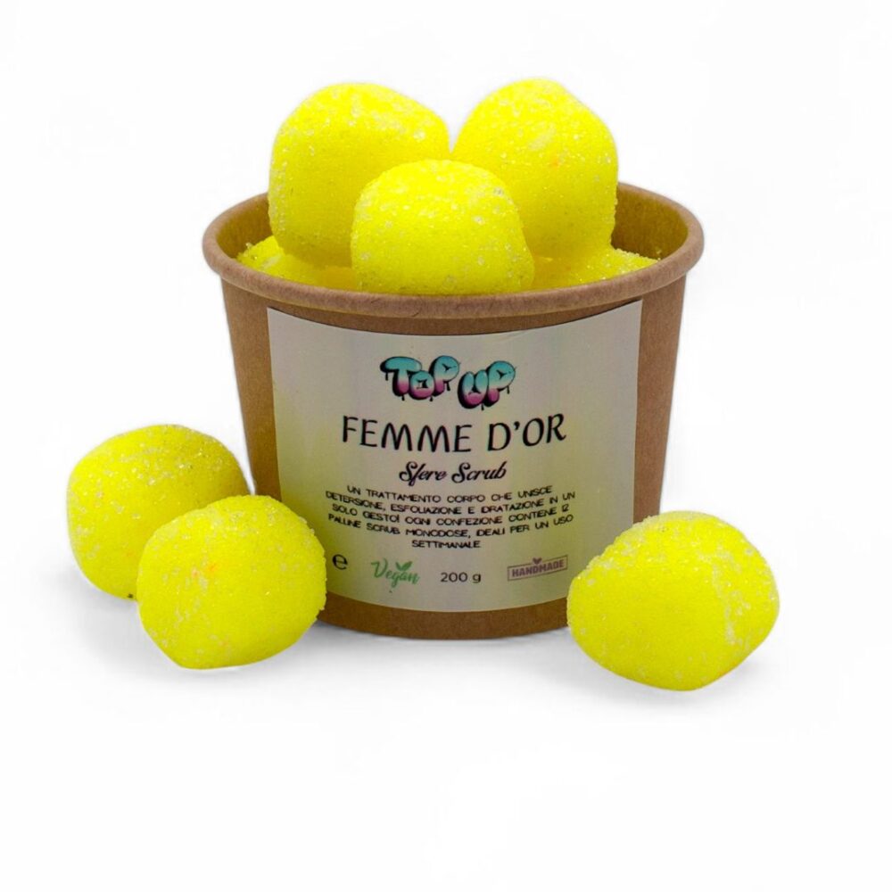 4 FEMME D'OR SFERE SCRUB