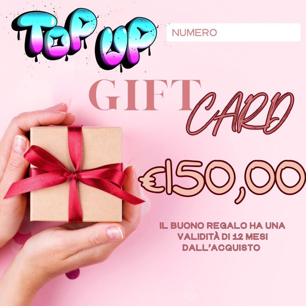 4 GIFT CARD DIGITALE - 25€ | 50€ | 100€ | 150€