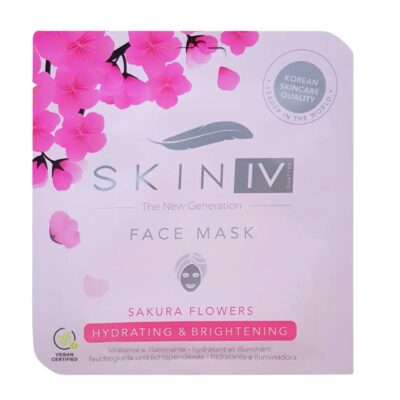3 MASCHERA VISO ILLUMINANTE AI FIORI DI SAKURA - SKIN IV