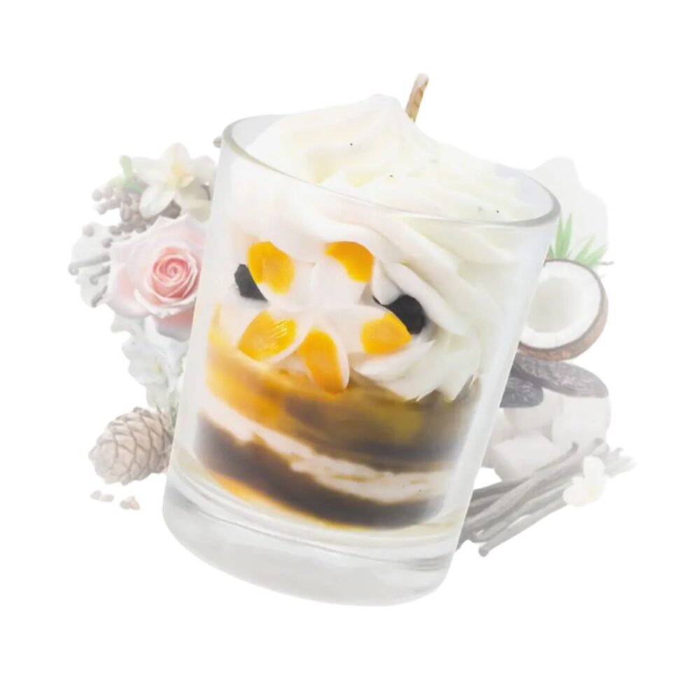 8 CANDELA GOURMET ALLA VANIGLIA