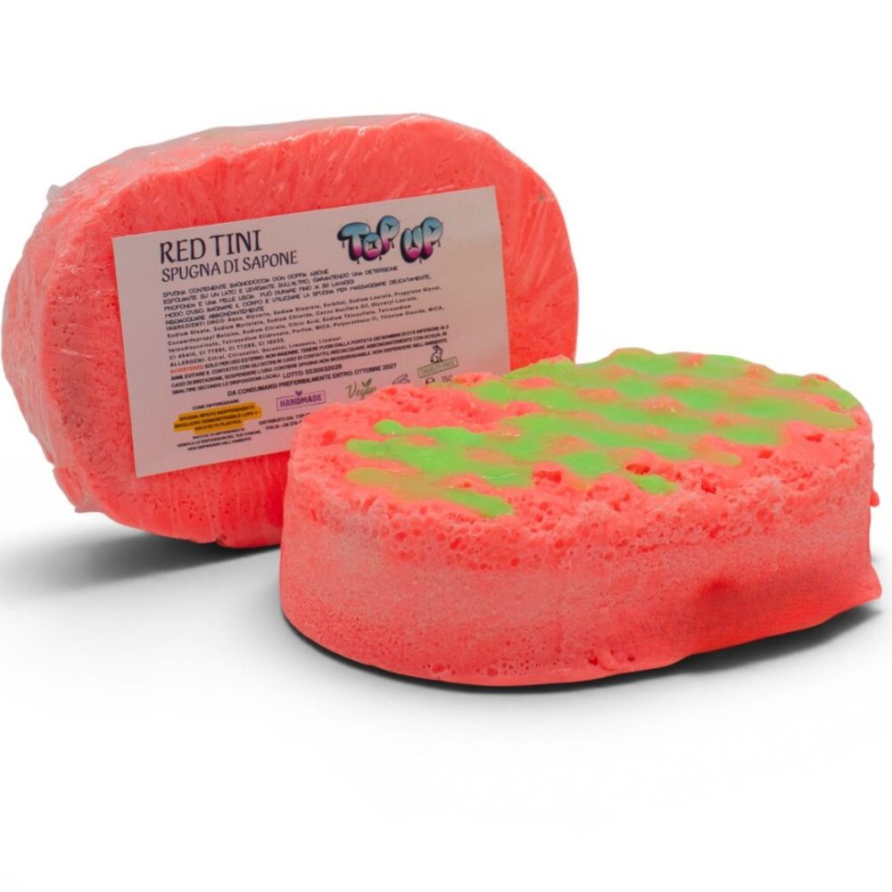 RED TINI SPUGNA DI SAPONE  - TOP UP