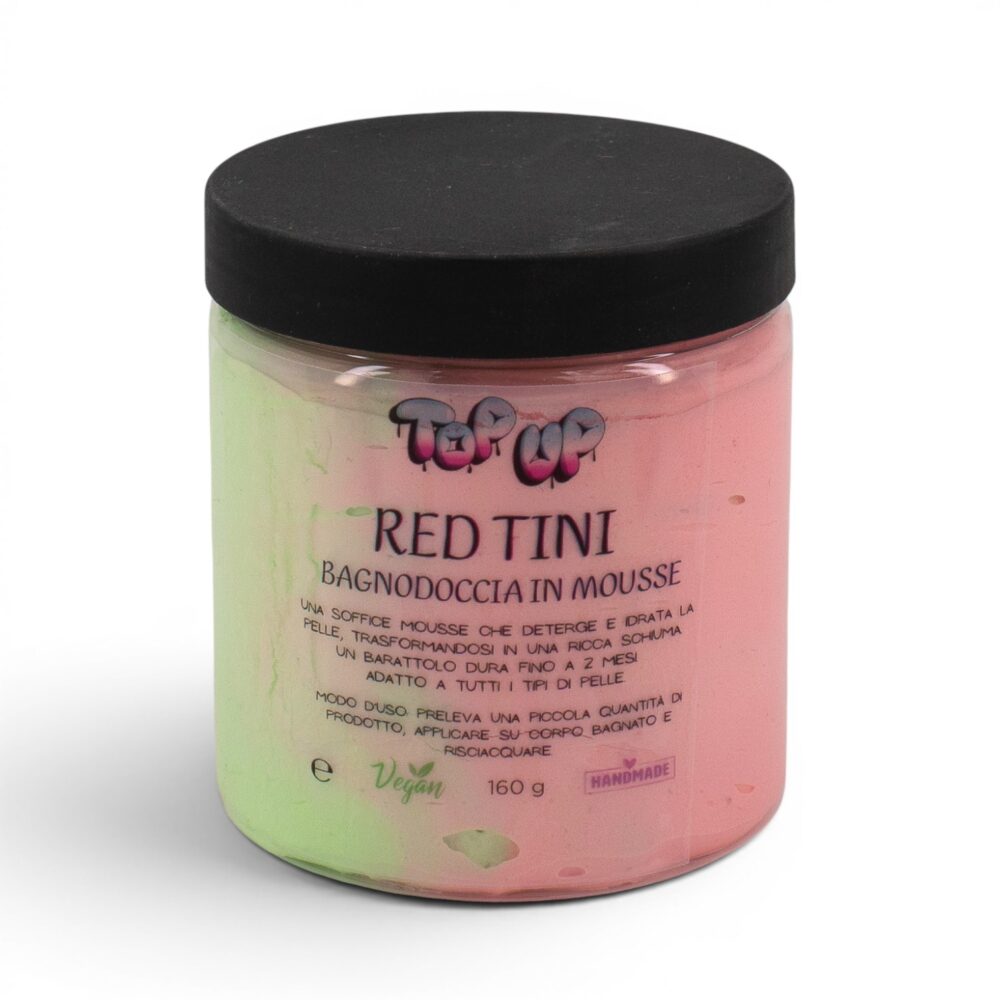 RED TINI BAGNODOCCIA IN MOUSSE - TOP UP