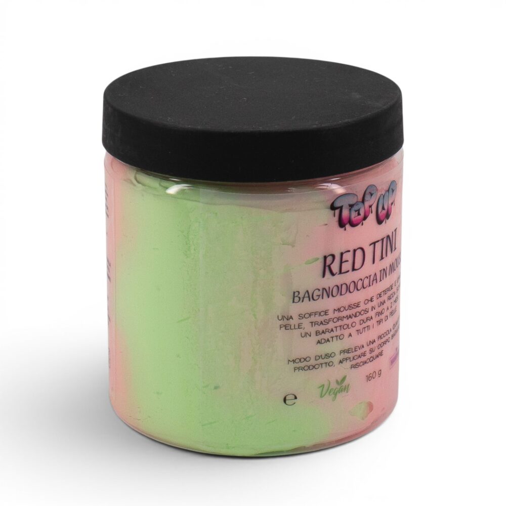 RED TINI BAGNODOCCIA IN MOUSSE - TOP UP