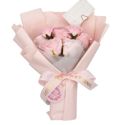 4 BOUQUET DI ROSE DI SAPONE