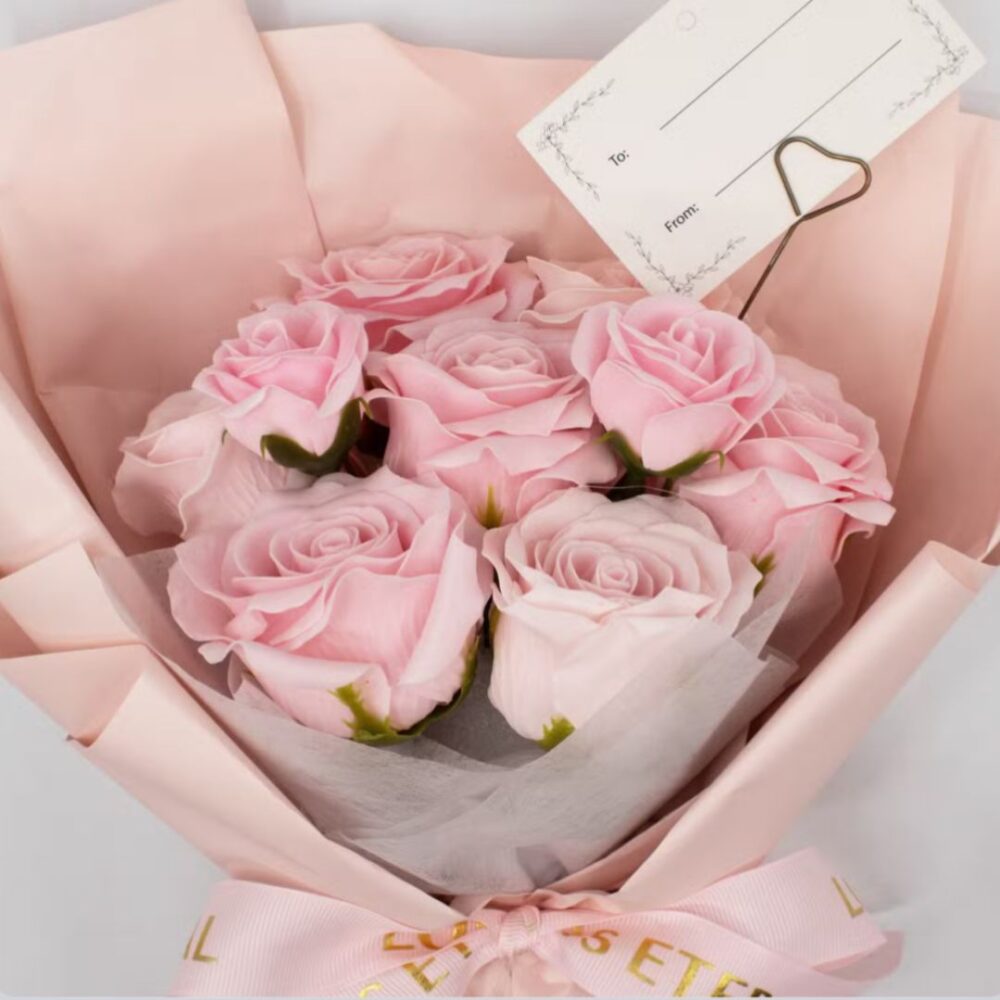 BOUQUET DI ROSE DI SAPONE